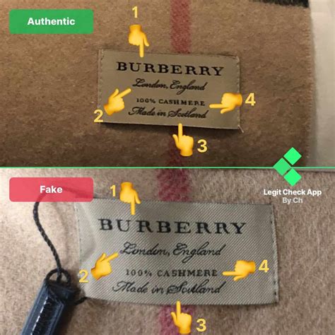 burberry scarf care tag|Burberry scarf checker.